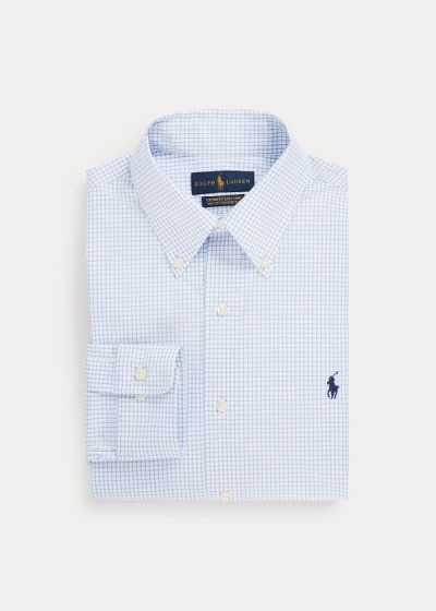 Camisa Polo Ralph Lauren Custom Fit Checked Homem 41359-TIRK